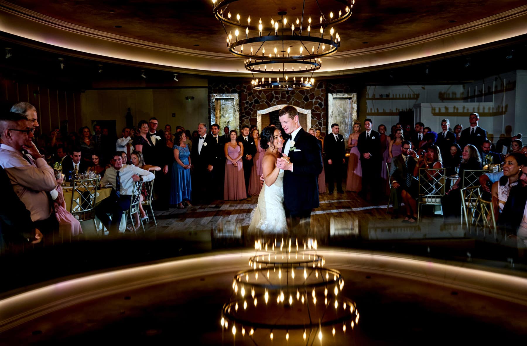 The Farmhouse wedding first dance photo