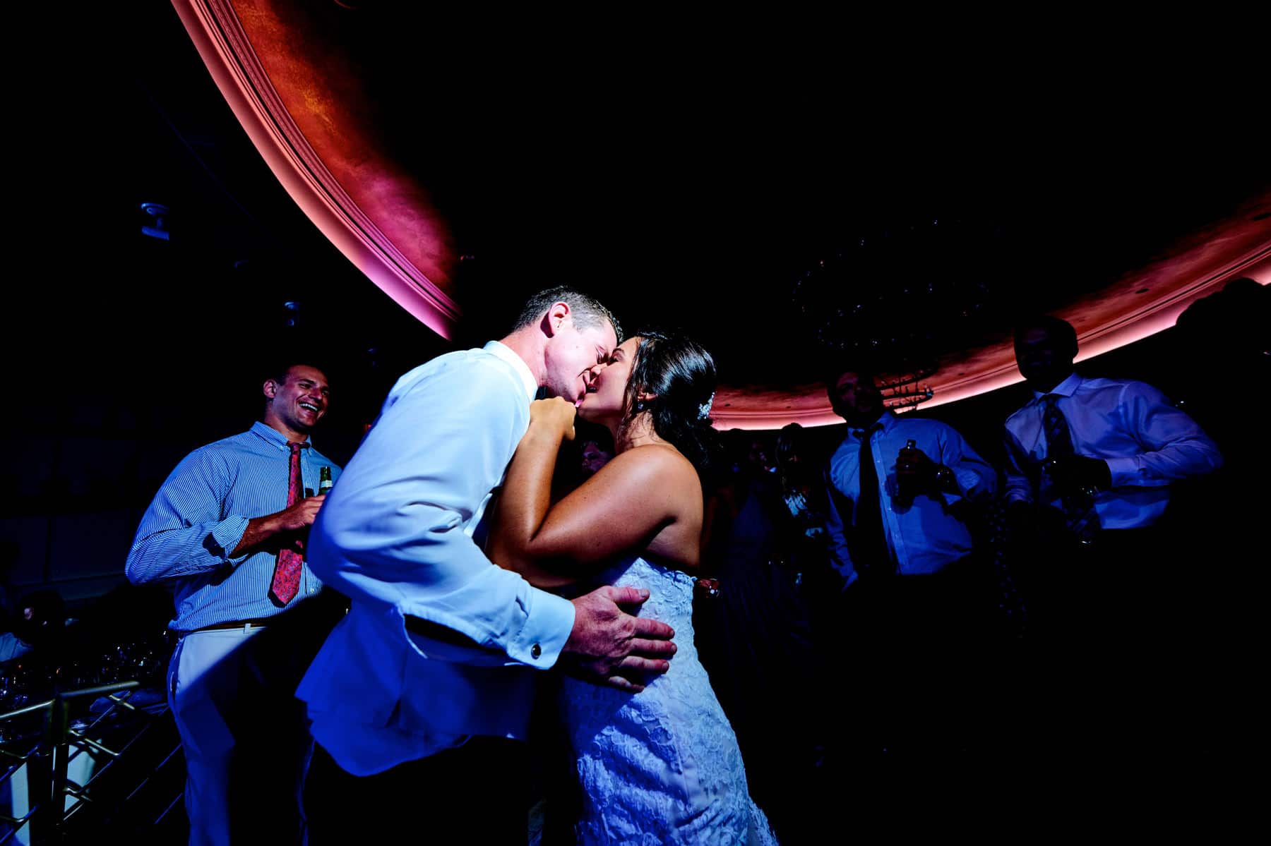 wedding dance floor photo at The Farmhouse