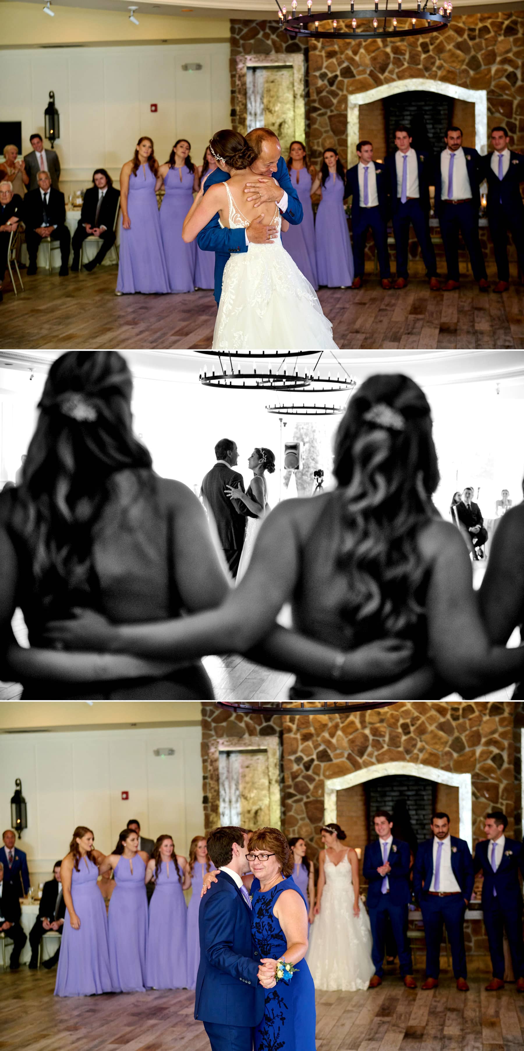 parent dance wedding photos at The Farmhouse in NJ