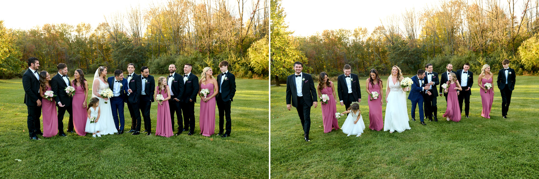 bridal party photos at The Farmhouse NJ