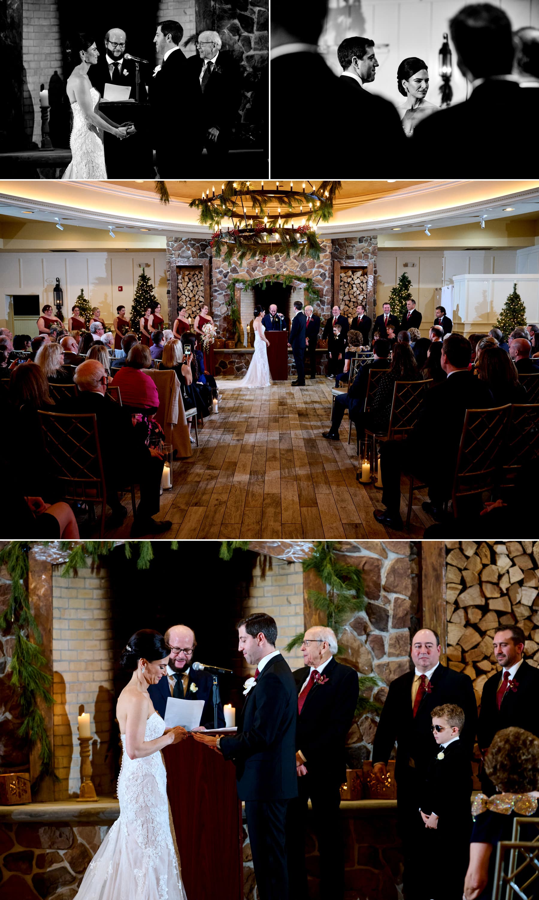 holiday weddings at The Farmhouse in Hampton NJ