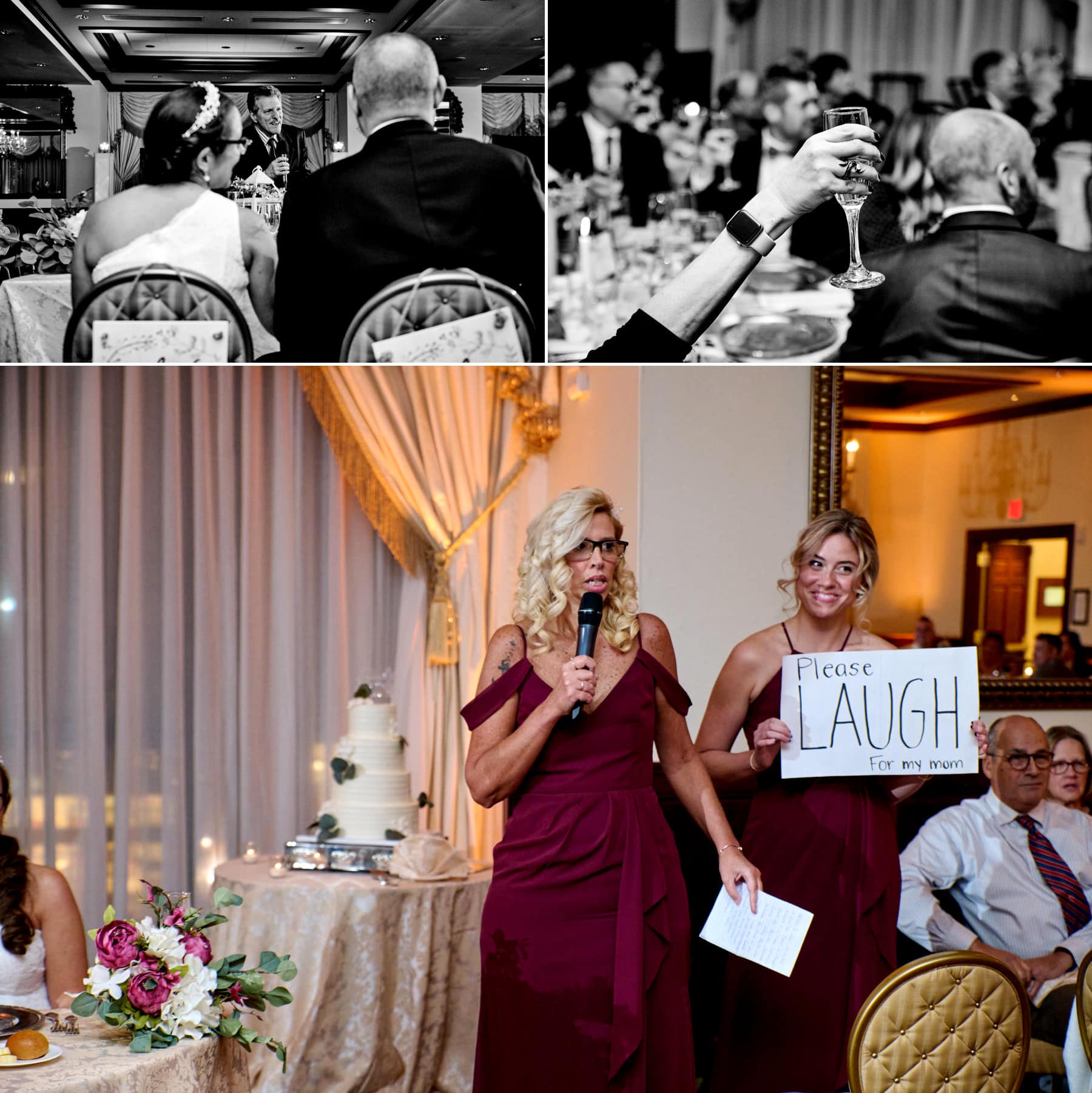 wedding toasts at The Nassau Inn