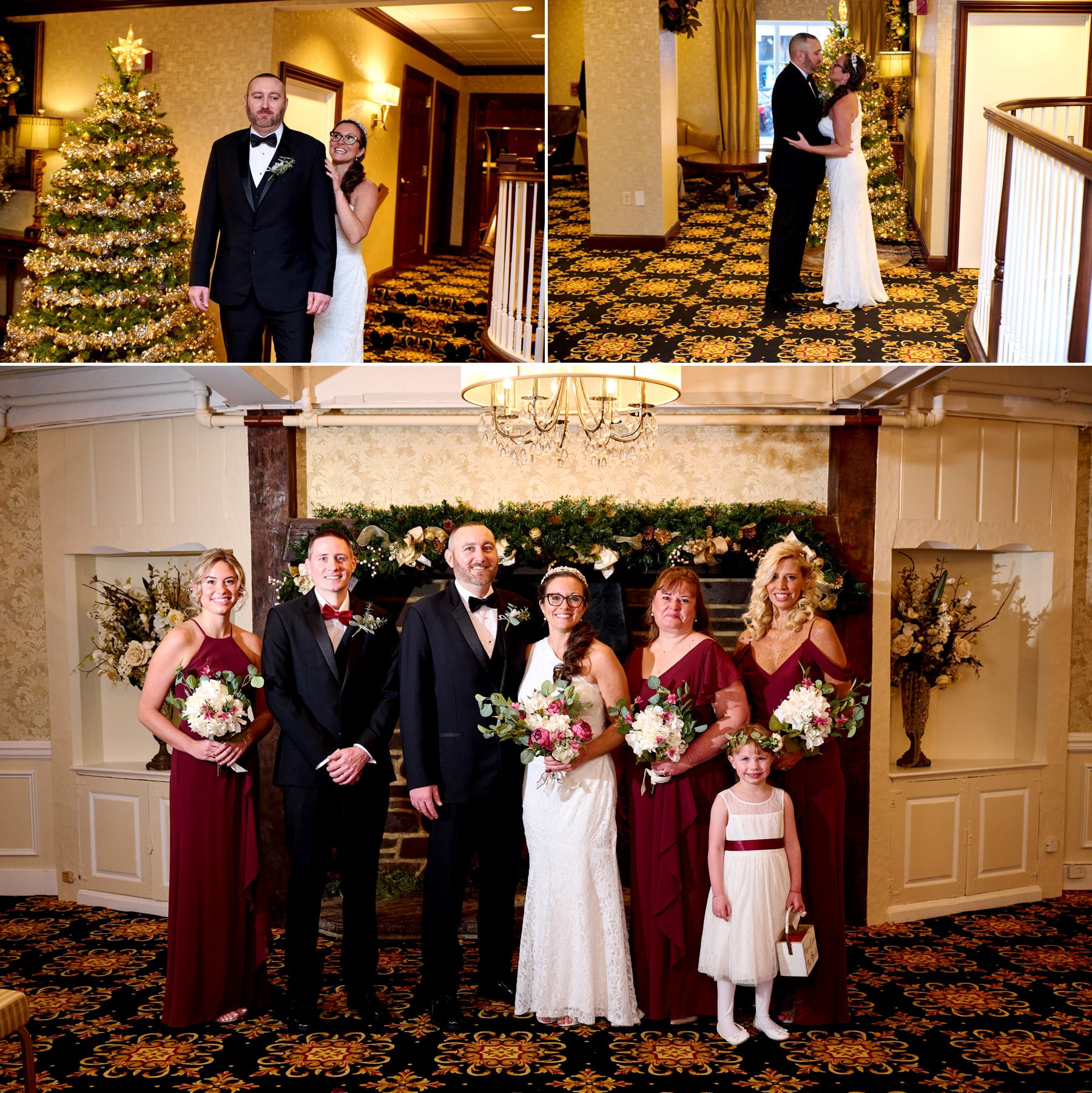 wedding photos at The Nassau Inn