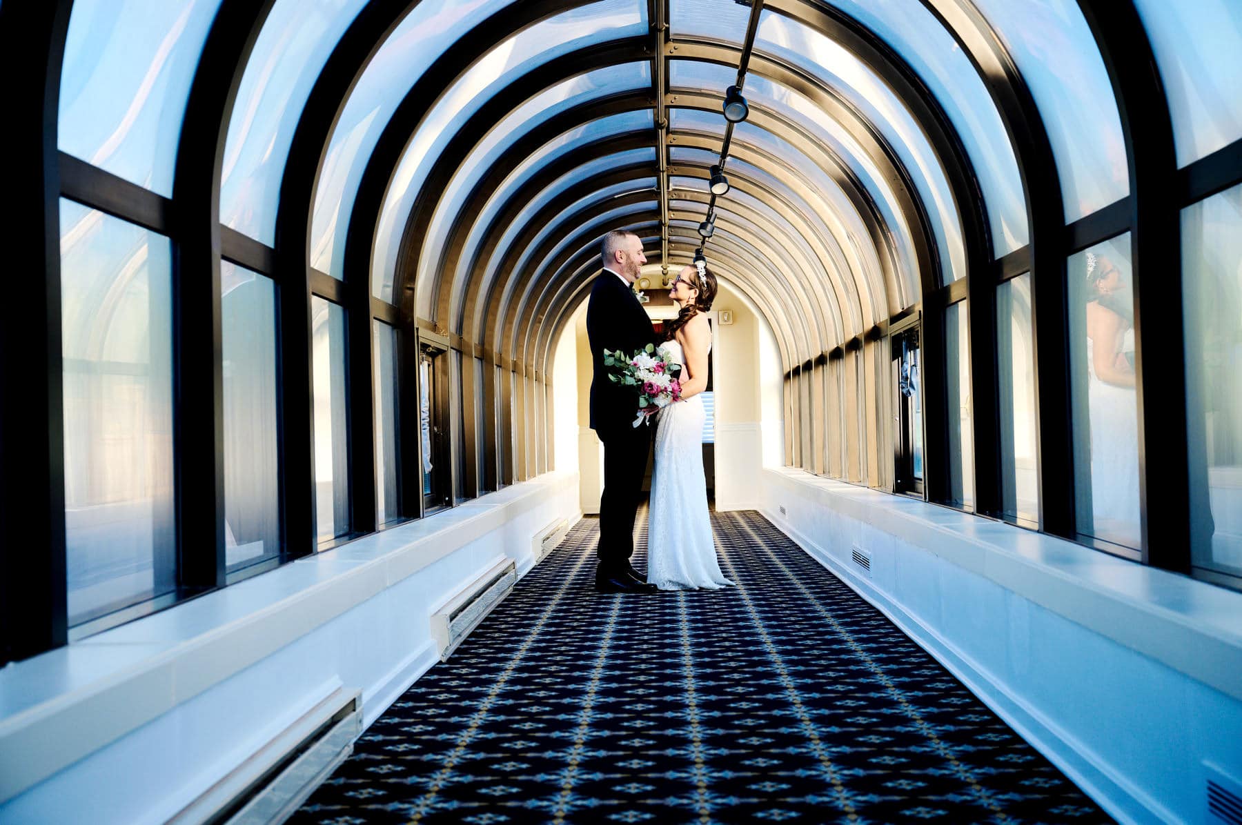wedding day indoor photo at The Nassau Inn