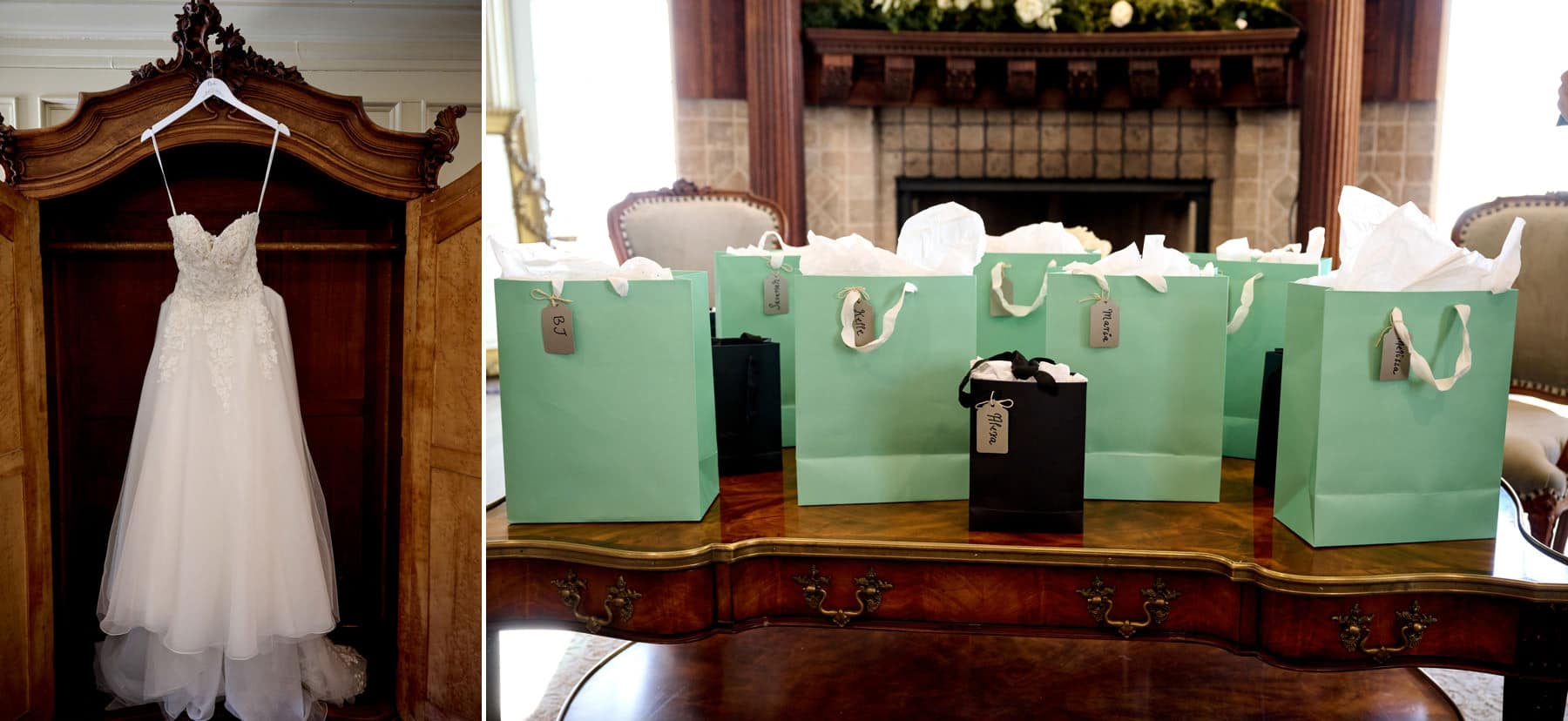 wedding details at The Park Savoy