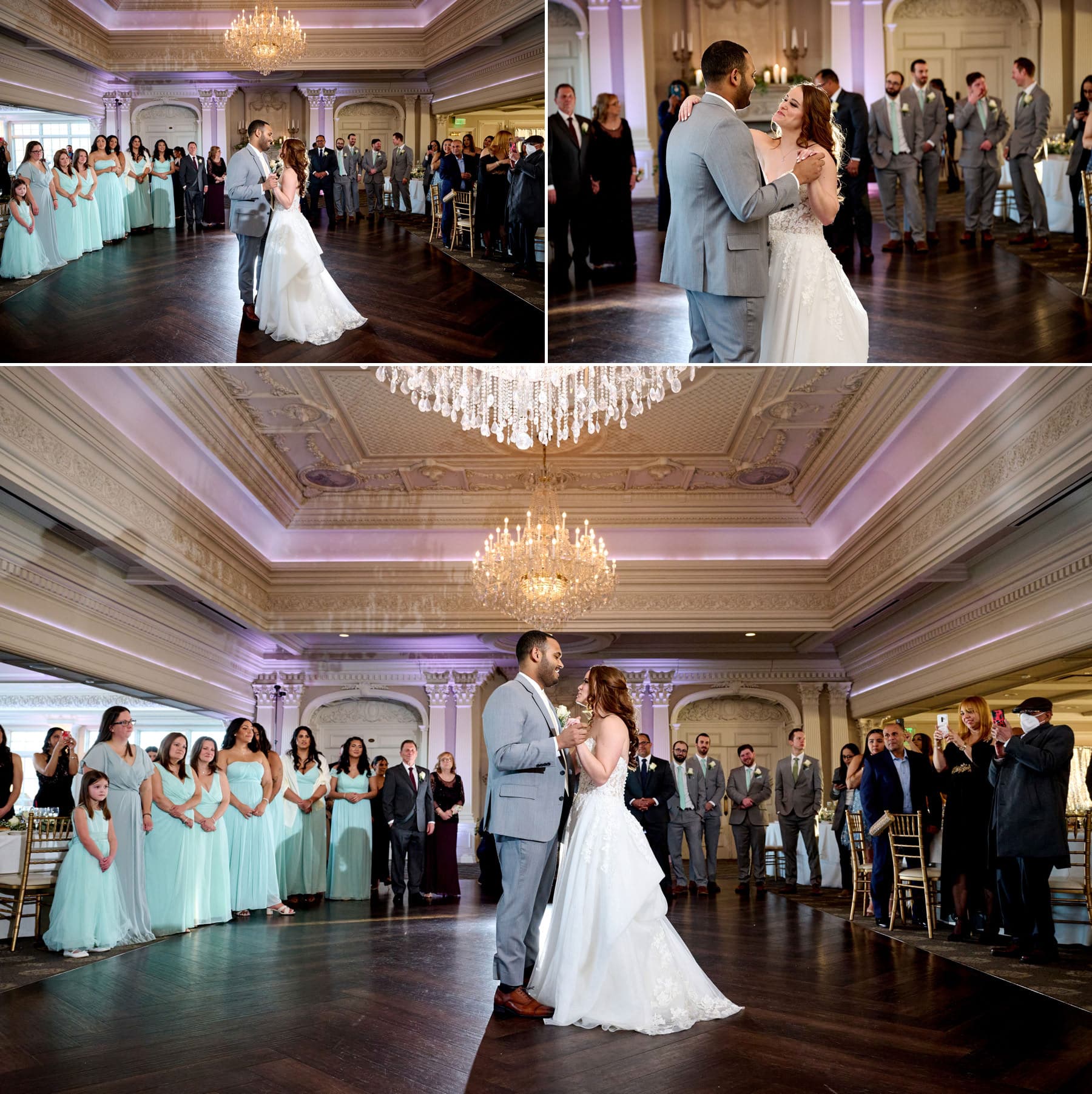 wedding first dance photos at The Park Savoy