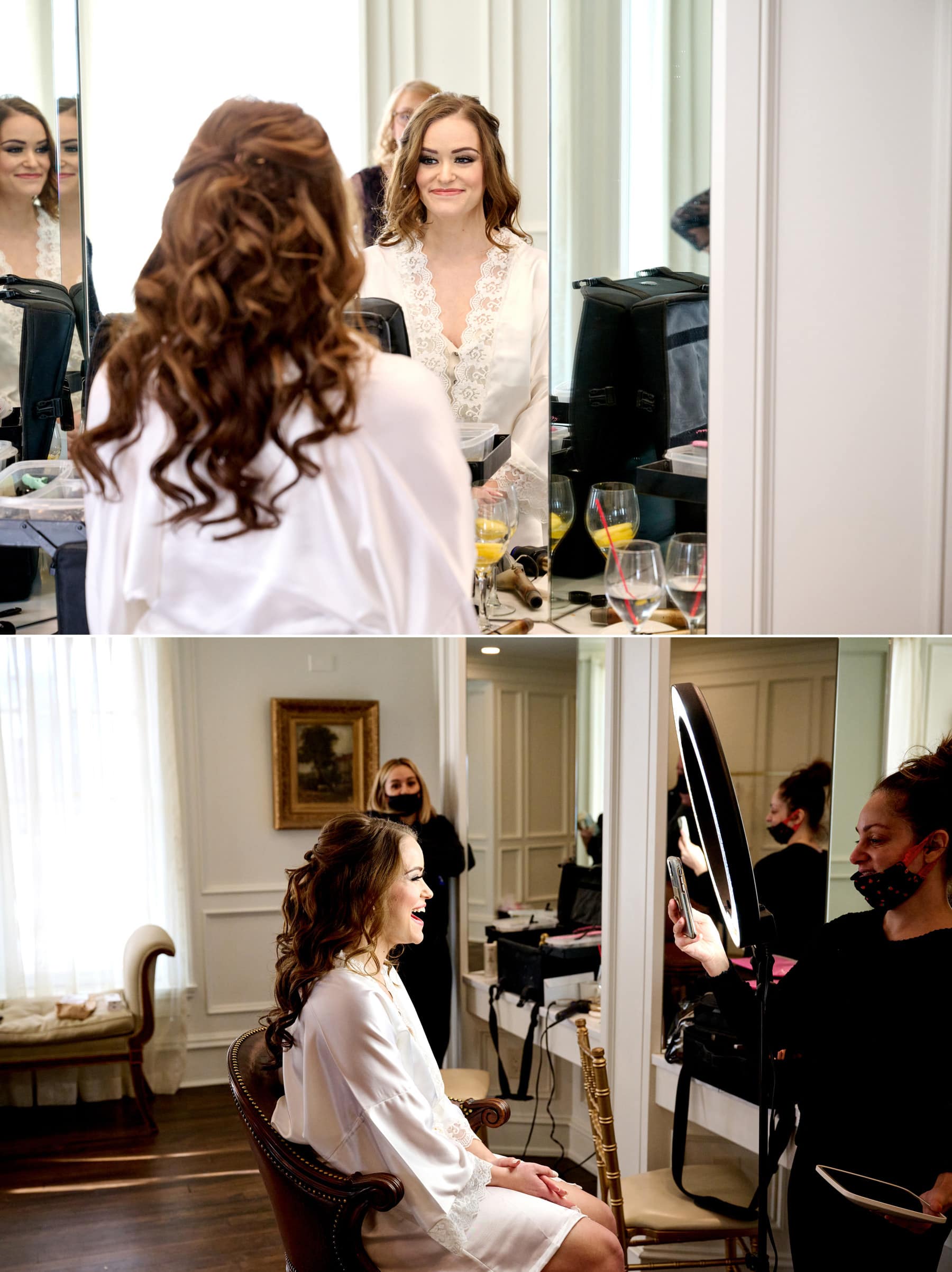 bridal suite photos at The Park Savoy