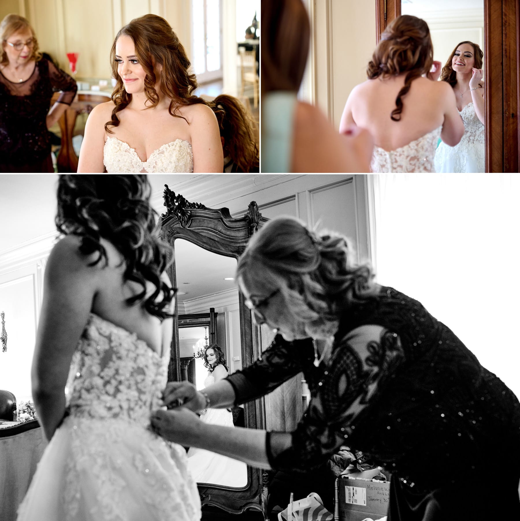 bride final prep wedding photos at The Park Savoy