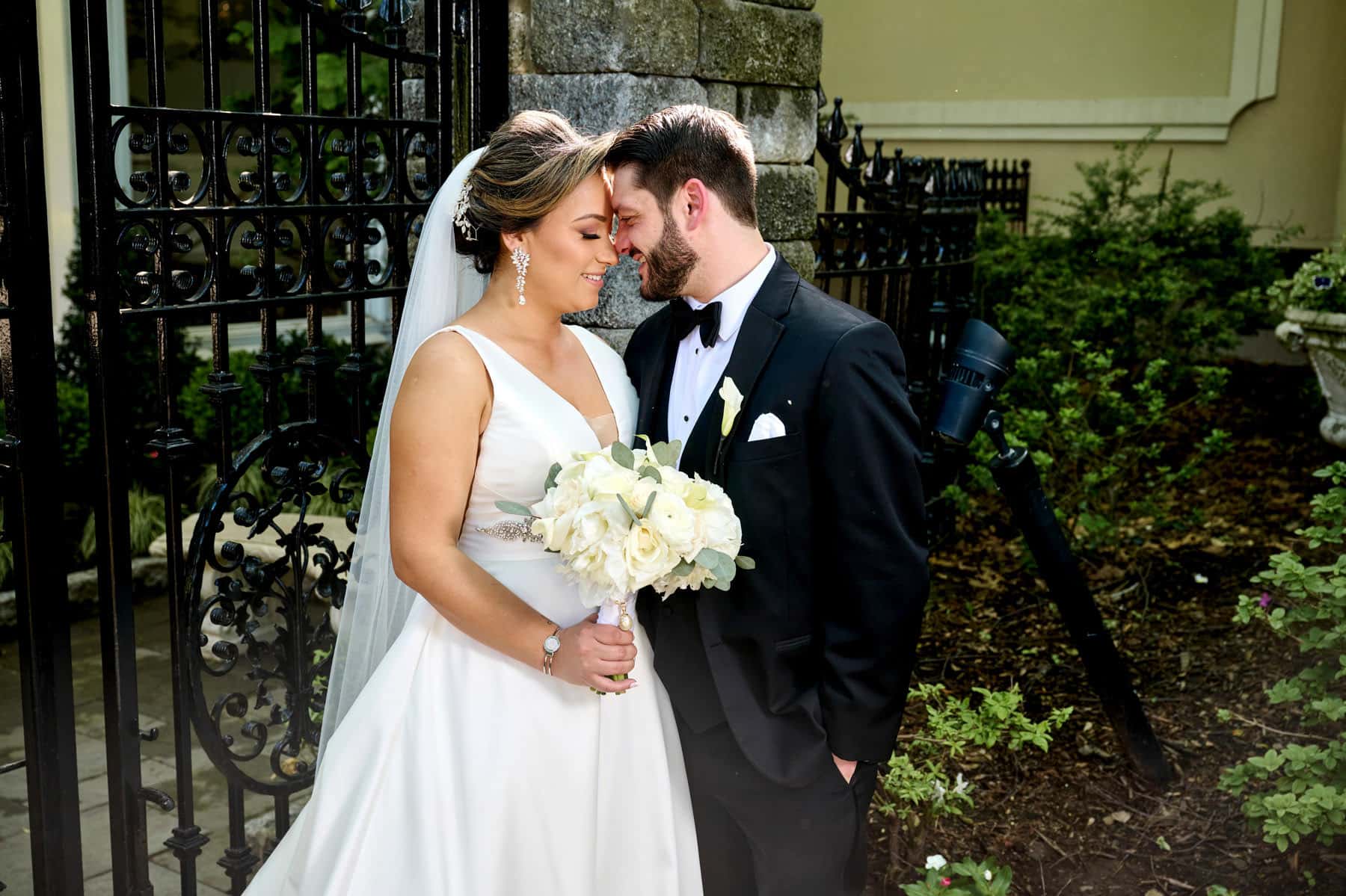 bride and groom at The Westmount Country Club