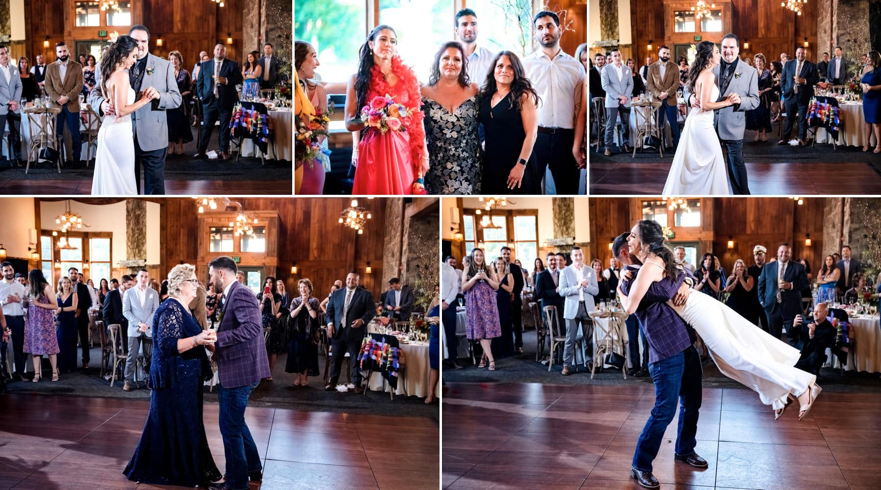 wedding parent dances at Mountain Creek Resort