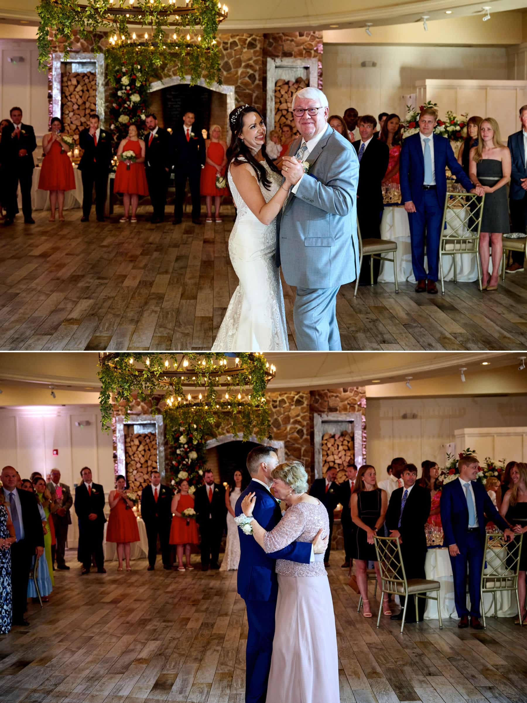 wedding parent dances at The Farmhouse