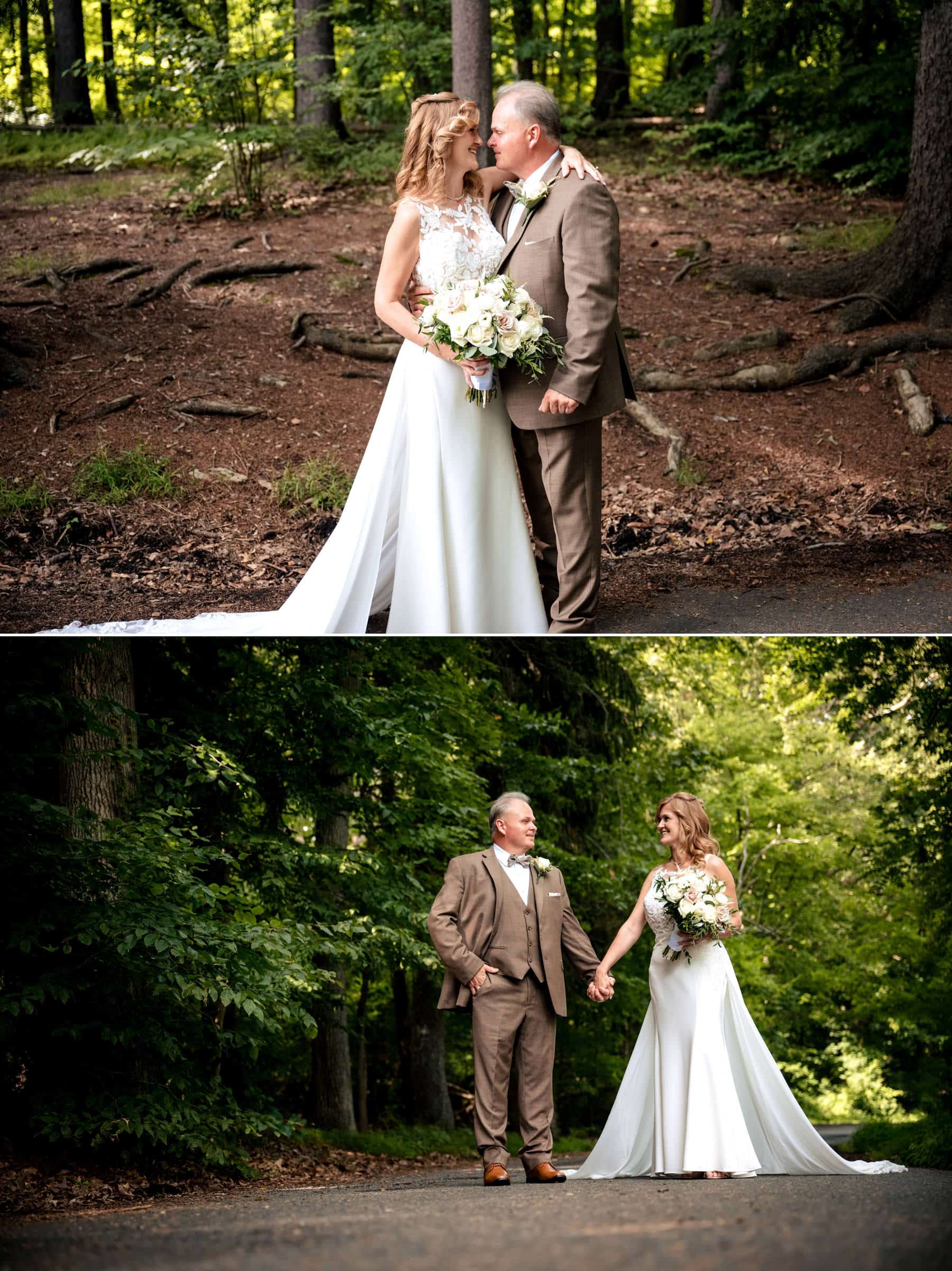 wedding photos at Maskers Barn