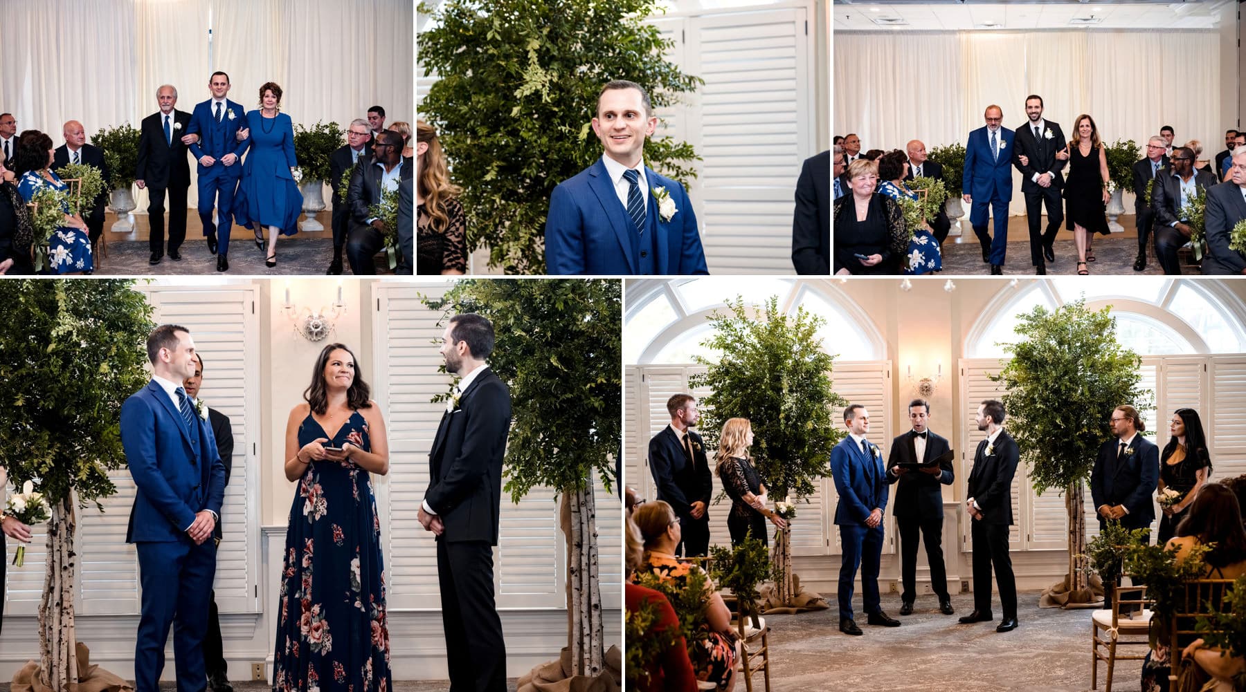 same sex wedding at The Bernards Inn