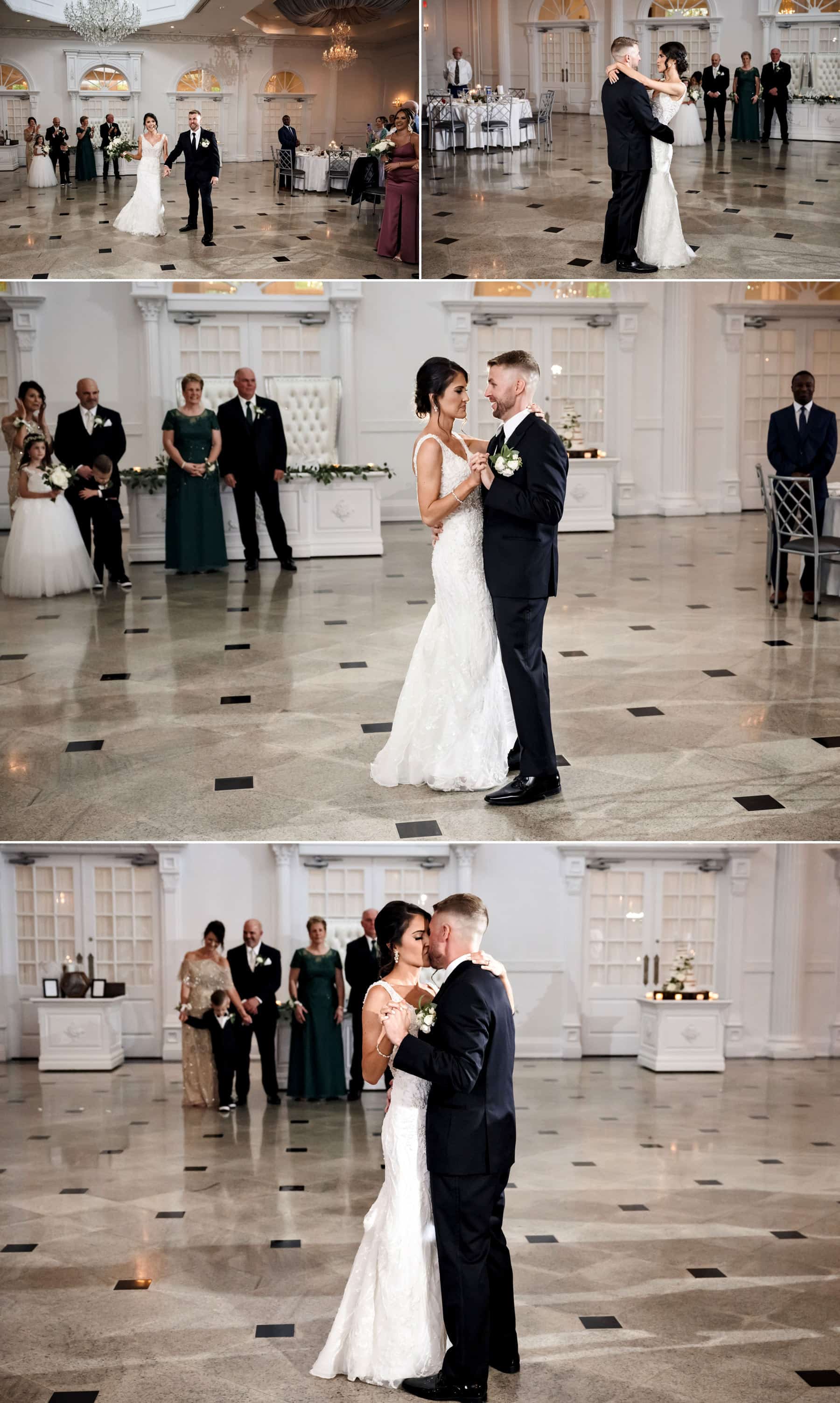 wedding first dance at Addison Park