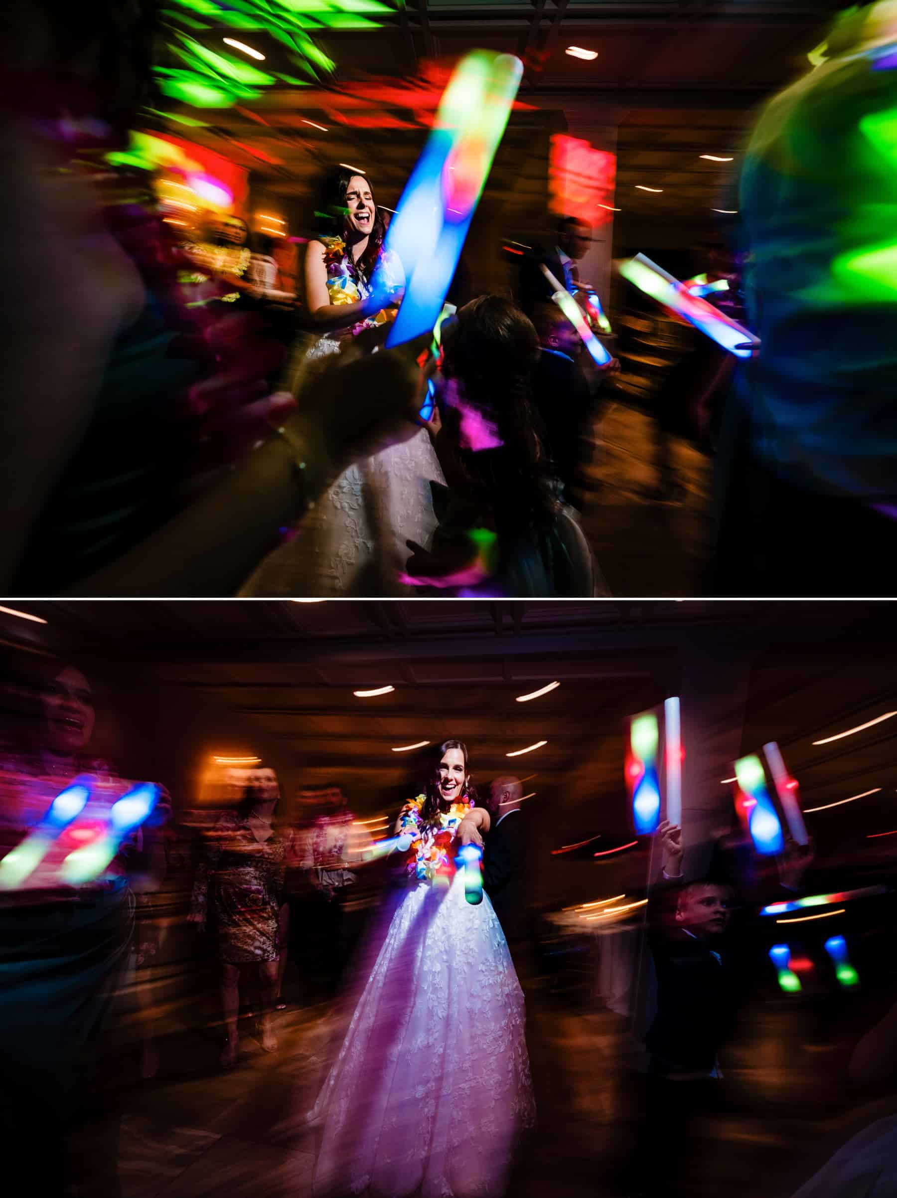 wedding dance floor at Hotel Du Village